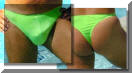 The Azur thong for men in Neon Lime, the year's hottest new color for the man!